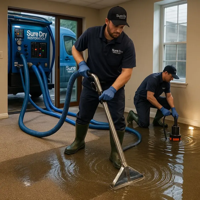 Water Extraction and Removal process in Kemp Mill, MD